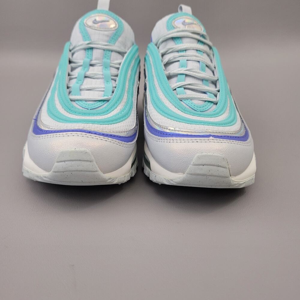 Nike Air Max 97 FP White Spruce Aura GS CT1965-400 Youth Size 5.5 - Picture 5 of 12